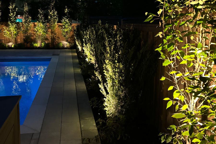 Landscape Lighting installation and smart system
